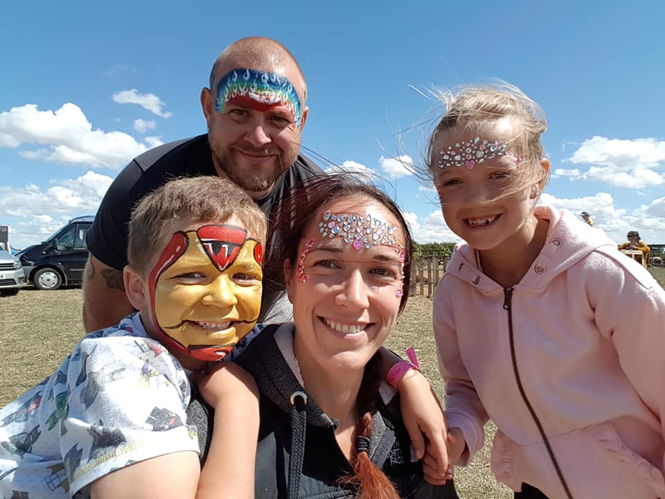 Ben Wright and his Family