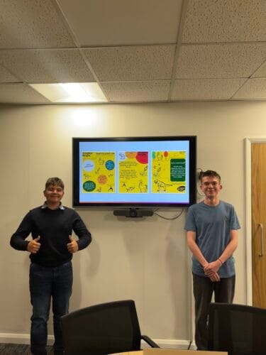 James and Olly’s Work Experience at KW